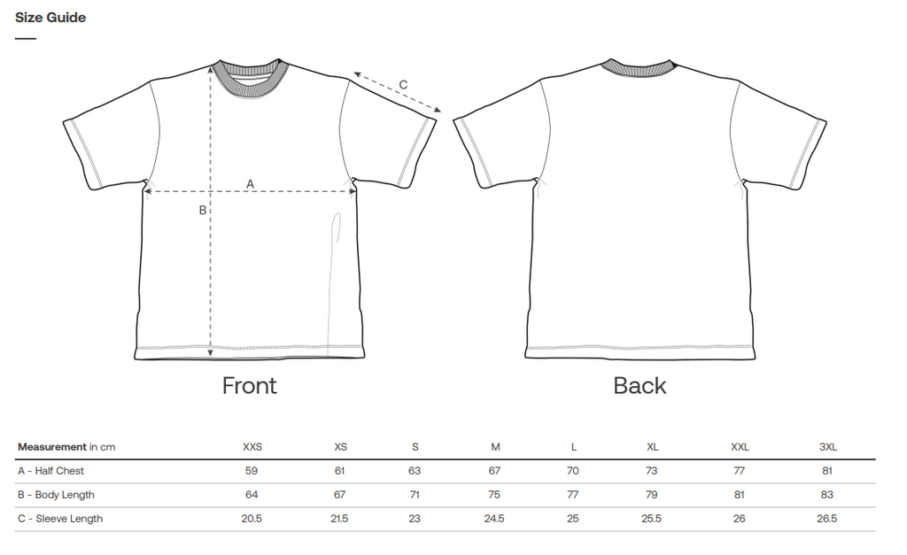 "VINE" BLACK T-SHIRT (PRE-ORDER 3 WEEKS)