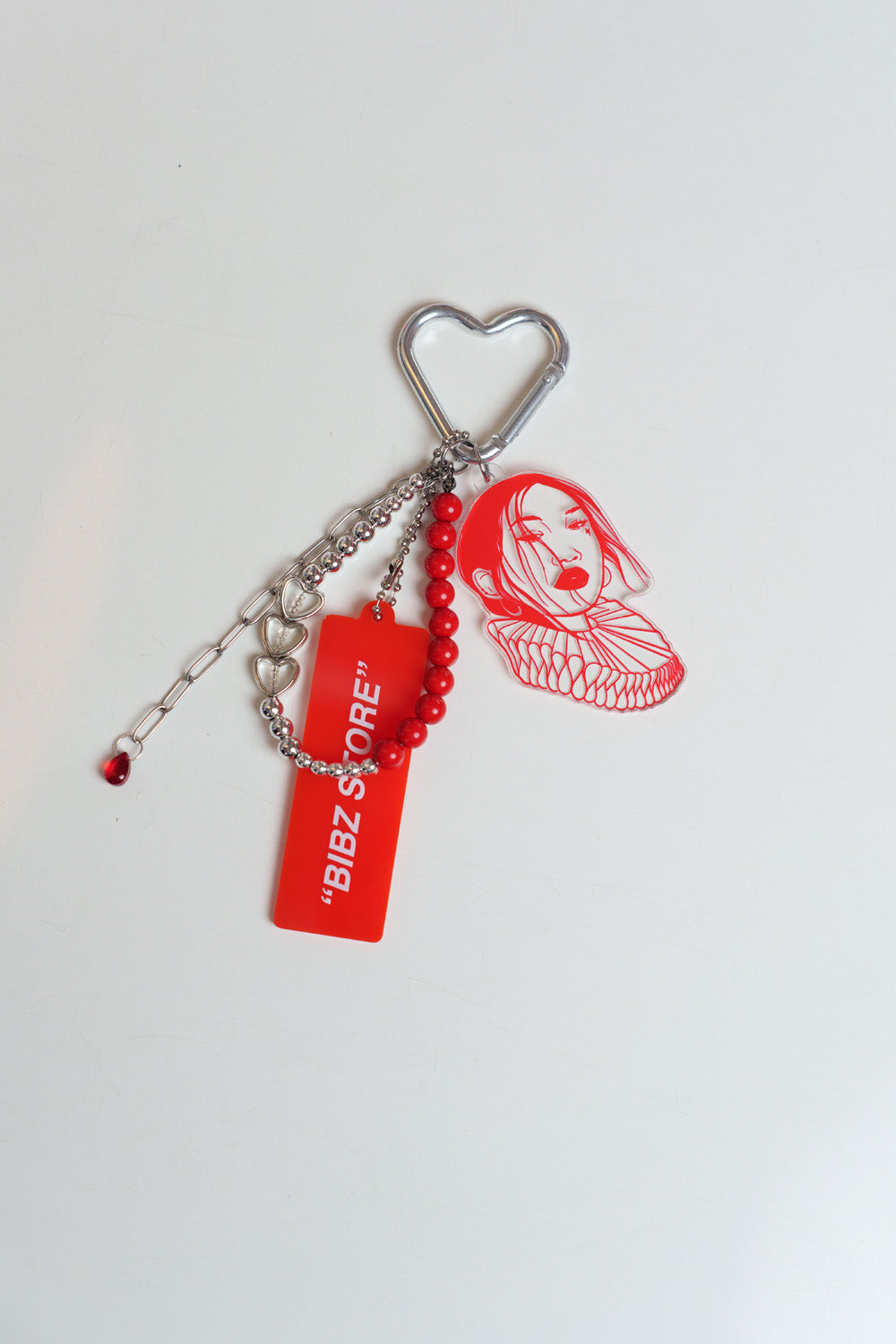 VDAY RED BAG CHARM