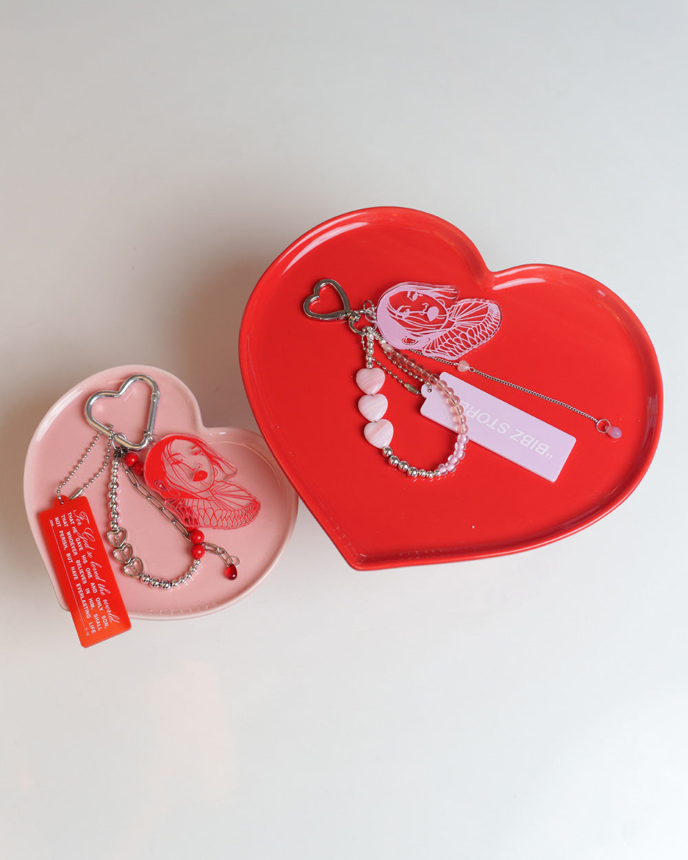 VDAY RED BAG CHARM