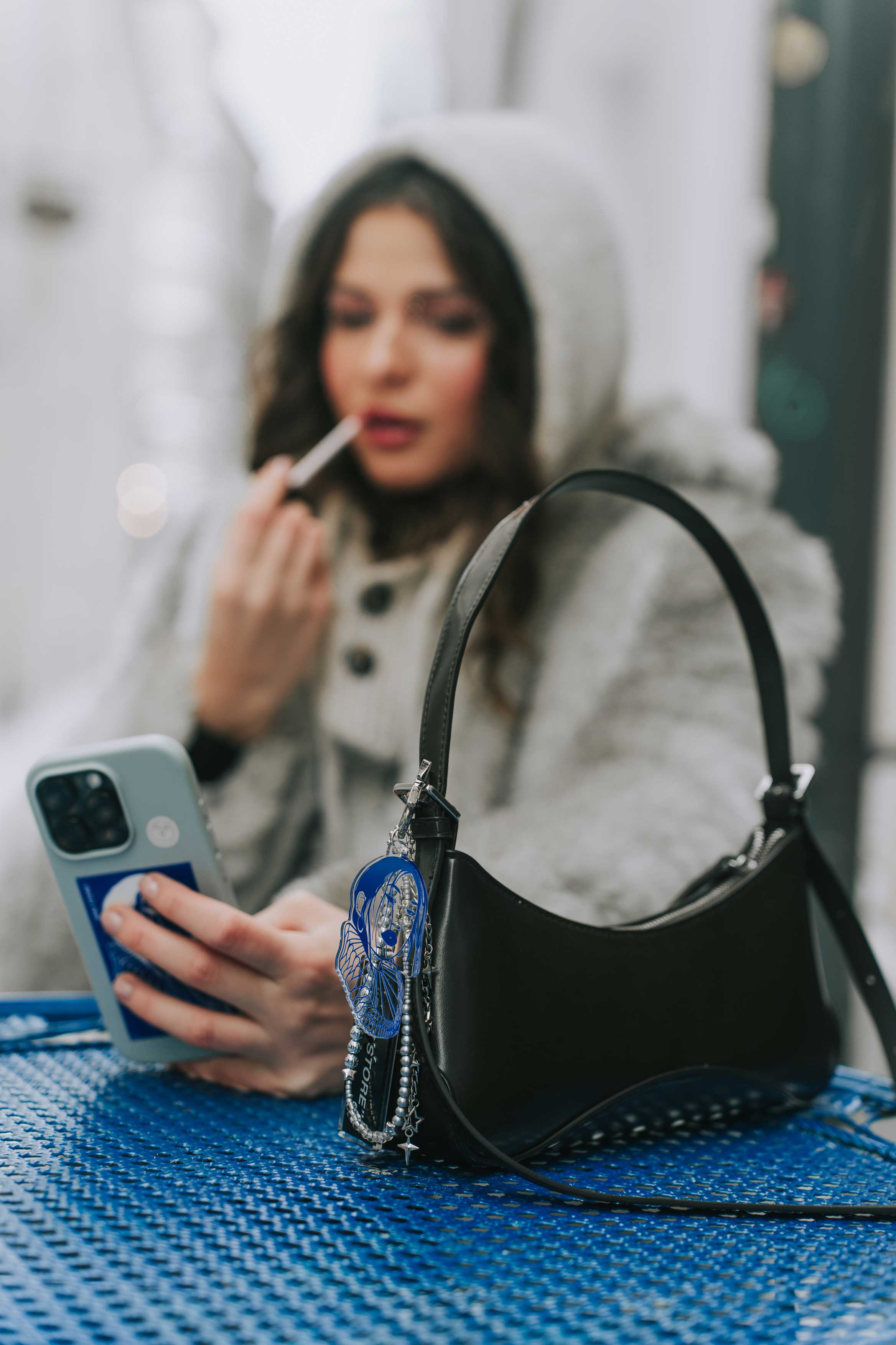 "STARS" BAG CHARM/ KEYCHAIN