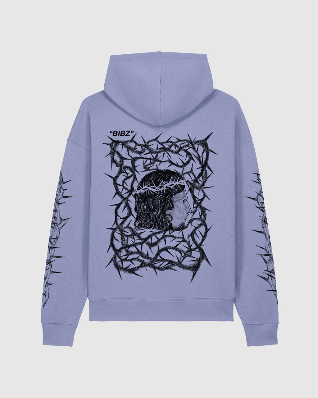 "VINE" VIOLET HOODIE (PRE-ORDER 3 WEEKS)