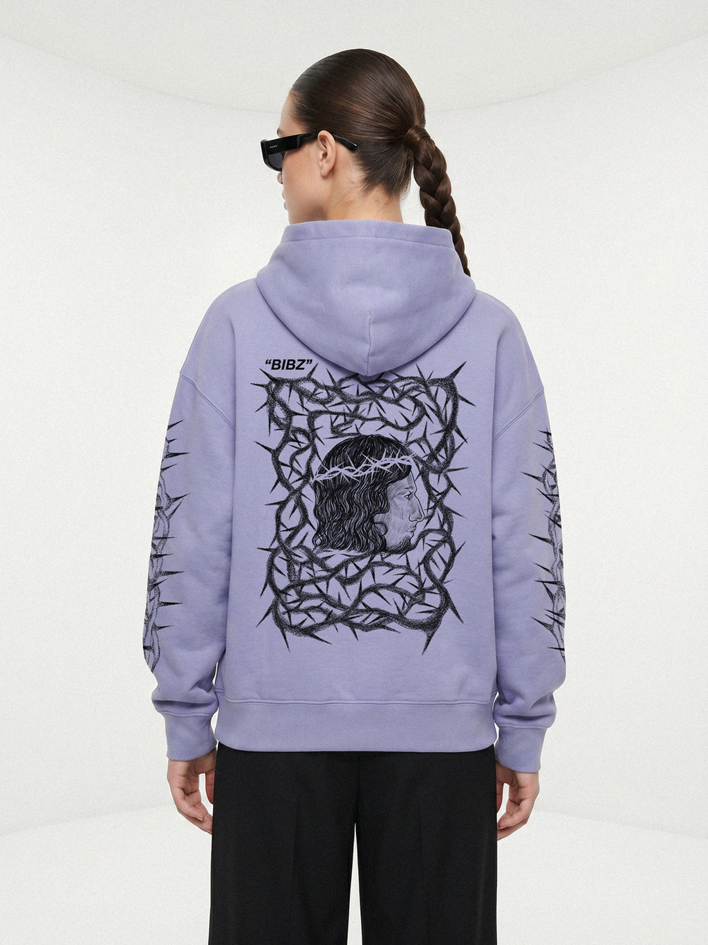 "VINE" VIOLET HOODIE (PRE-ORDER 3 WEEKS)