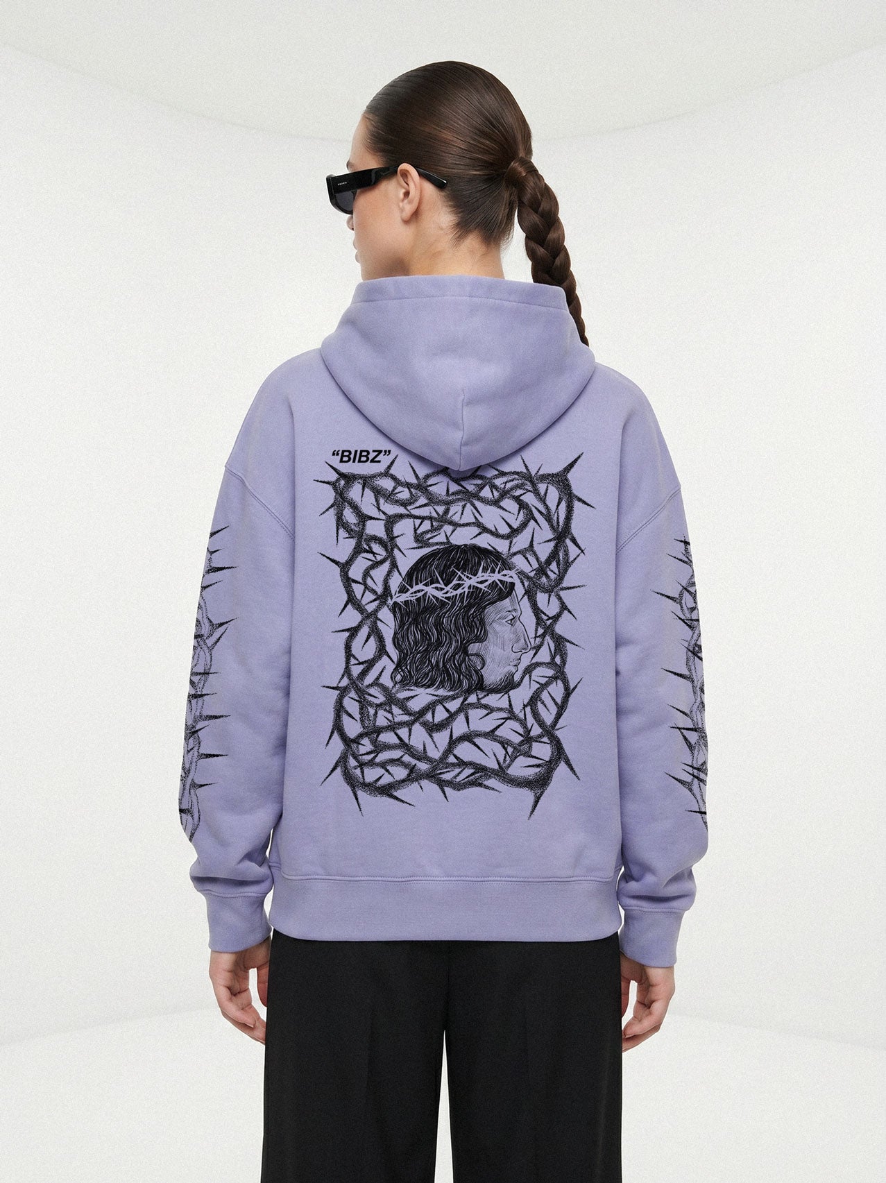 "VINE" VIOLET HOODIE (PRE-ORDER 3 WEEKS)