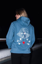 "SPIRIT" UNISEX HOODIE SKY BLUE