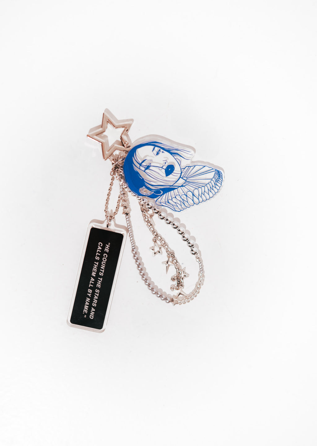 "STARS" BAG CHARM/ KEYCHAIN