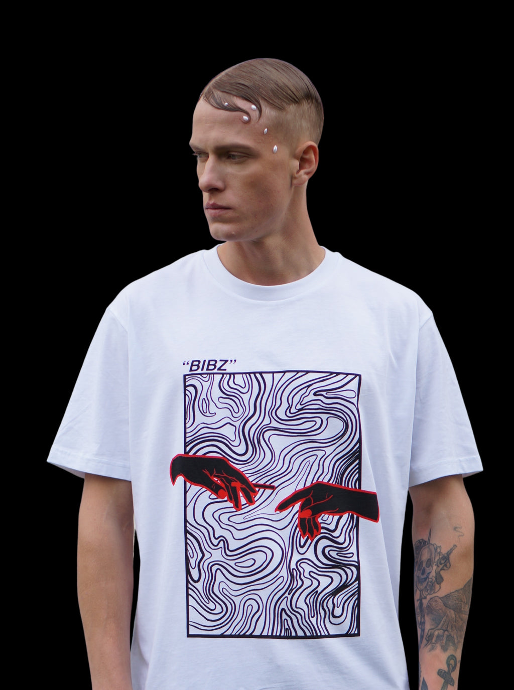 "Cig break" t-shirt WHITE