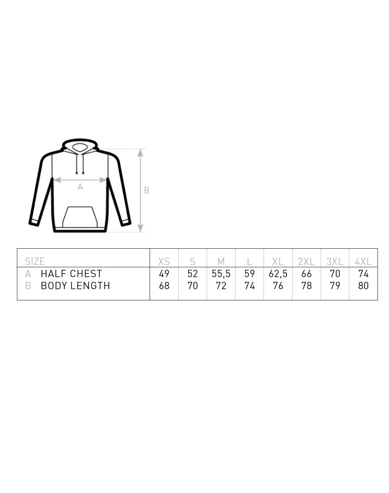 "SPIRIT" UNISEX HOODIE SKY BLUE