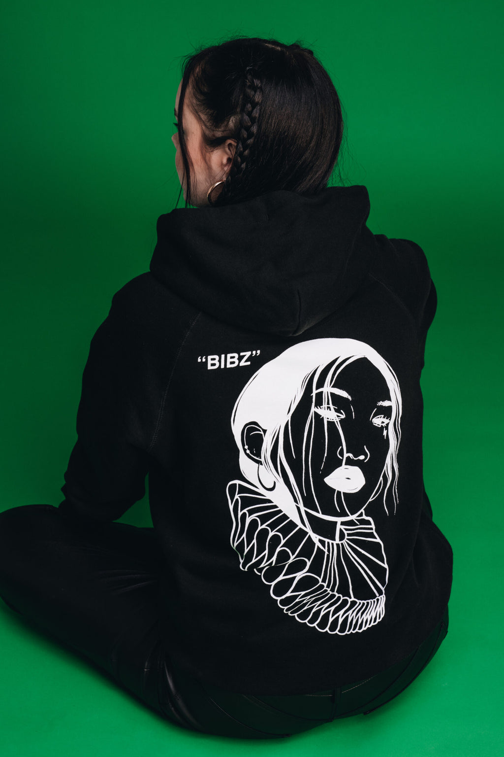"VIDEODOLL" BLACK HOODIE
