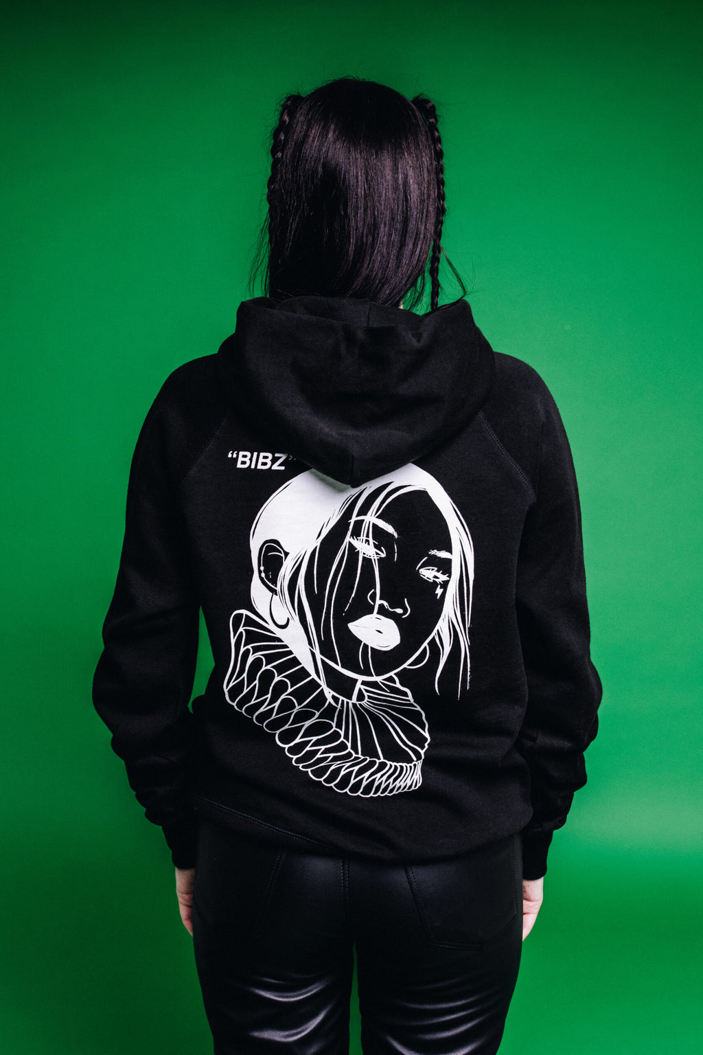 "VIDEODOLL" BLACK HOODIE